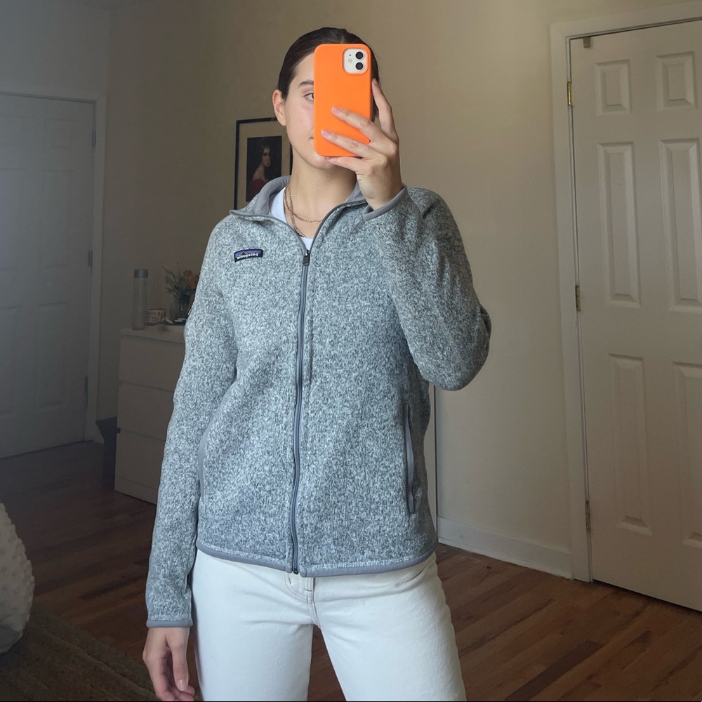 Patagonia Grey Zip Up